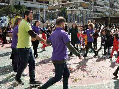 Απόκριες στο 7ο Δημοτικό Σχολείο Γαλατσίου